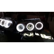 Kép 2/5 - Alfa Romeo 159 390SMD OPAL LED 6000K fehér angel eye  szett