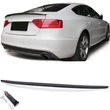 AUDI A5 8T Sportback matt fekete ABS műanyag csomagtartó spoiler
