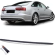 Kép 1/3 - AUDI A6 S6 RS6 C7 4G limousine matt fekete ABS műanyag csomagtartó spoiler