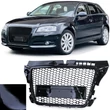 Kép 1/8 - AUDI A3 8P facelift 2008-2013 lakkozott fekete RS stílusú hűtőrács