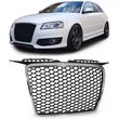 AUDI A3 8P 2005-2008 RS stílusú króm - matt fekete hűtőrács