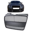Kép 7/8 - AUDI A4 B7 8E 8H 2004-2009 matt fekete RS stílusú hűtőrács