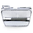 AUDI A4 B7 8E 8H 2004-2009 króm RS stílusú hűtőrács PDC