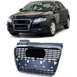 Kép 1/7 - AUDI A4 B7 8E 8H 2004-2009 króm - fekete gyári stílusú hűtőrács PDC
