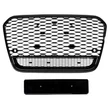 Kép 2/4 - AUDI A6 C7 4G 2010-2014 lakkozott fekete RS Quattro stílusú hűtőrács