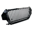 AUDI Q3 8U 2011-2015 lakkozott fekete fényes RS stílusú osztott hűtőrács