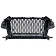 AUDI Q3 8U 2011-2015 lakkozott fekete fényes RS stílusú osztott hűtőrács