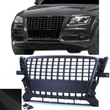 Kép 1/8 - AUDI Q5 8R 2008-2012 matt fekete RS stílusú hűtőrács