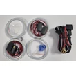 Kép 1/10 - BMW E30 E32 E34 480SMD LED fehér angel eye