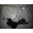 Kép 2/5 - BMW E46 H7 halogén 528SMD LED fehér angel eye