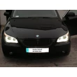 Kép 4/4 - BMW E60 E61 H7 120SMD LED fehér angel eye nappali menetfény karika szett