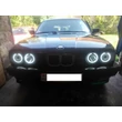 Kép 4/6 - BMW E30 E32 E34 120mm CCFL fénycsöves fehér angel eye