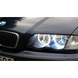 Kép 3/8 - BMW E46 H7 halogén 105COB LED hidegfehér angel eye 