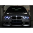Kép 5/8 - BMW E46 H7 halogén 105COB LED hidegfehér angel eye 