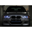 Kép 5/8 - BMW E46 H7 halogén 105COB LED hidegfehér angel eye 