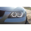 Kép 9/10 - BMW E90 E91 H7 halogén 66SMD LED nappali menetfény angel eye