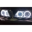 Kép 7/8 - BMW E90 E91 xenon lámpába OPÁL SMD RGB LED színváltós angel eye nappali menetfény
