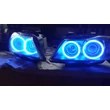 Kép 1/8 - BMW E90 E91 xenon lámpába OPÁL SMD RGB LED színváltós angel eye nappali menetfény