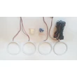 Kép 1/3 - BMW E30 E32 E34 276SMD LED OPAL fehér angel eye 