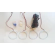 Kép 1/3 - Ford Focus 240SMD LED OPAL fehér angel eye