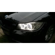 Kép 5/6 - BMW E90 E91 xenon lámpába OPÁL SMD LED fehér angel eye nappali menetfény karika szett