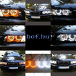 Kép 9/9 - BMW 240SMD LED OPAL bicolor indexes angel eye E36 E38 E39 E46