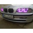 Kép 10/11 - BMW 131mm 45SMD RGB LED színváltós multicolor angel eye E36 E38 E39 E46 xenonlámpás