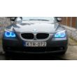 Kép 5/10 - BMW E60 E61 H7 45SMD RGB OPAL LED színváltós multicolor angel eye karika szett