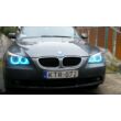 Kép 7/10 - BMW E60 E61 H7 45SMD RGB OPAL LED színváltós multicolor angel eye karika szett