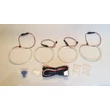 Kép 1/2 - BMW E46 H7 halogén 240SMD LED 6000K fehér angel eye