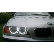 Kép 5/5 - BMW E46 H7 halogén 528SMD LED fehér angel eye