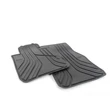 Kép 1/3 - Gyári BMW F20 F21 F22 F23 F87 Allweather tépőzáras fekete első gumiszőnyeg szett 51472210208