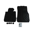 Kép 1/3 - Gyári BMW F30 F31 F34 F80 Allweather tépőzáras fekete első gumiszőnyeg szett 51472219799