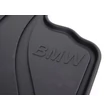 Kép 3/3 - Gyári BMW E90 E91Allweather tépőzáras fekete hátsó gumiszőnyeg szett 51472336599