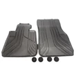Kép 1/3 - Gyári BMW F30 F31 F34 X-Drive Allweather tépőzáras fekete első gumiszőnyeg szett 51472339809