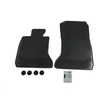 Kép 1/2 - Gyári BMW F01 F02 Allweather tépőzáras fekete első gumiszőnyeg szett 51472409275