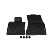 Kép 1/2 - Gyári BMW F15 X5 F16 X6 Allweather tépőzáras fekete első gumiszőnyeg szett 51472458439