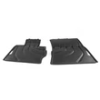 Kép 1/3 - Gyári BMW F25 X3 F26 X4 Allweather tépőzáras fekete első gumiszőnyeg szett 51472458442