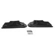 Kép 2/3 - Gyári BMW G05 X5 Floor Liner tépőzáras fekete hátsó hótálcás gumiszőnyeg szett 51472458560
