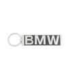 Kép 2/2 - Gyári BMW Wordmark bőr rozsdamentes kulcstartó 80272411126