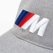 Kép 3/3 - Gyári BMW M logós 2024 szürke baseball sapka 80162864021