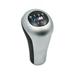 Kép 1/5 - Gyári BMW M 5sebességes matt alu és bőr váltókar 25112229443