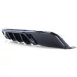 Kép 2/7 - BMW E82 E88 2007-2013 M-packet hátsó lökhárítóba lakkozott fekete műanyag diffúzor
