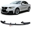 Kép 1/5 - BMW F22 F23 M-packet Performance stílusú utángyártott matt fekete műanyag koptató lippe