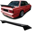 Kép 1/7 - BMW E30 utángyártott ABS műanyag M3 Sport Evolution lakkozott fekete csomagtartó spoiler