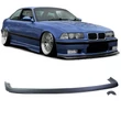 Kép 1/9 - BMW E36 M3 lökhárítóra matt fekete nagy lippe koptató