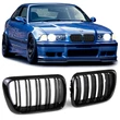 Kép 1/3 - BMW E36 facelift lakkozott fekete M4 stílusú vese