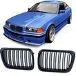 Kép 1/6 - BMW E36 facelift matt fekete M4 stílusú vese
