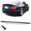 Kép 1/6 - BMW E46 sedan M3 stílusú ABS műanyag lakkozott fekete csomagtartó spoiler
