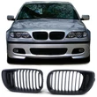 Kép 1/8 - BMW E46 2002-2005 limousine touring facelift utáni matt fekete vese